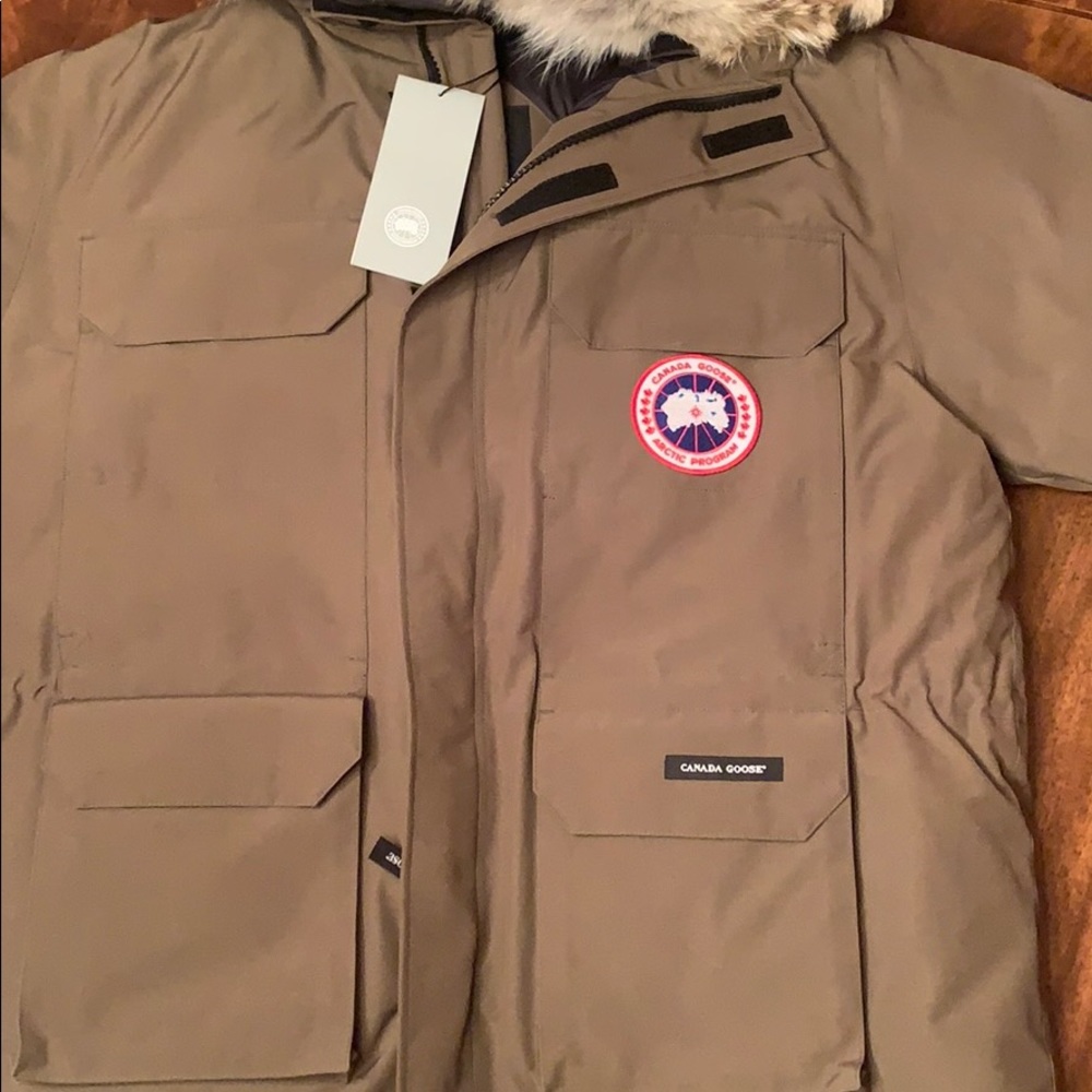 Canada Goose green expedition jacket